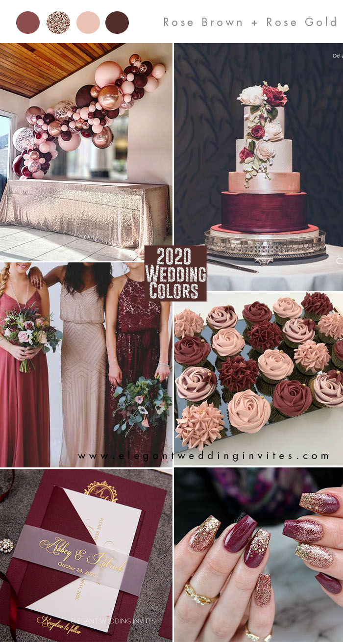Top 10 Wedding Color Trends to Inspire in 2020 -   18 wedding colors ideas