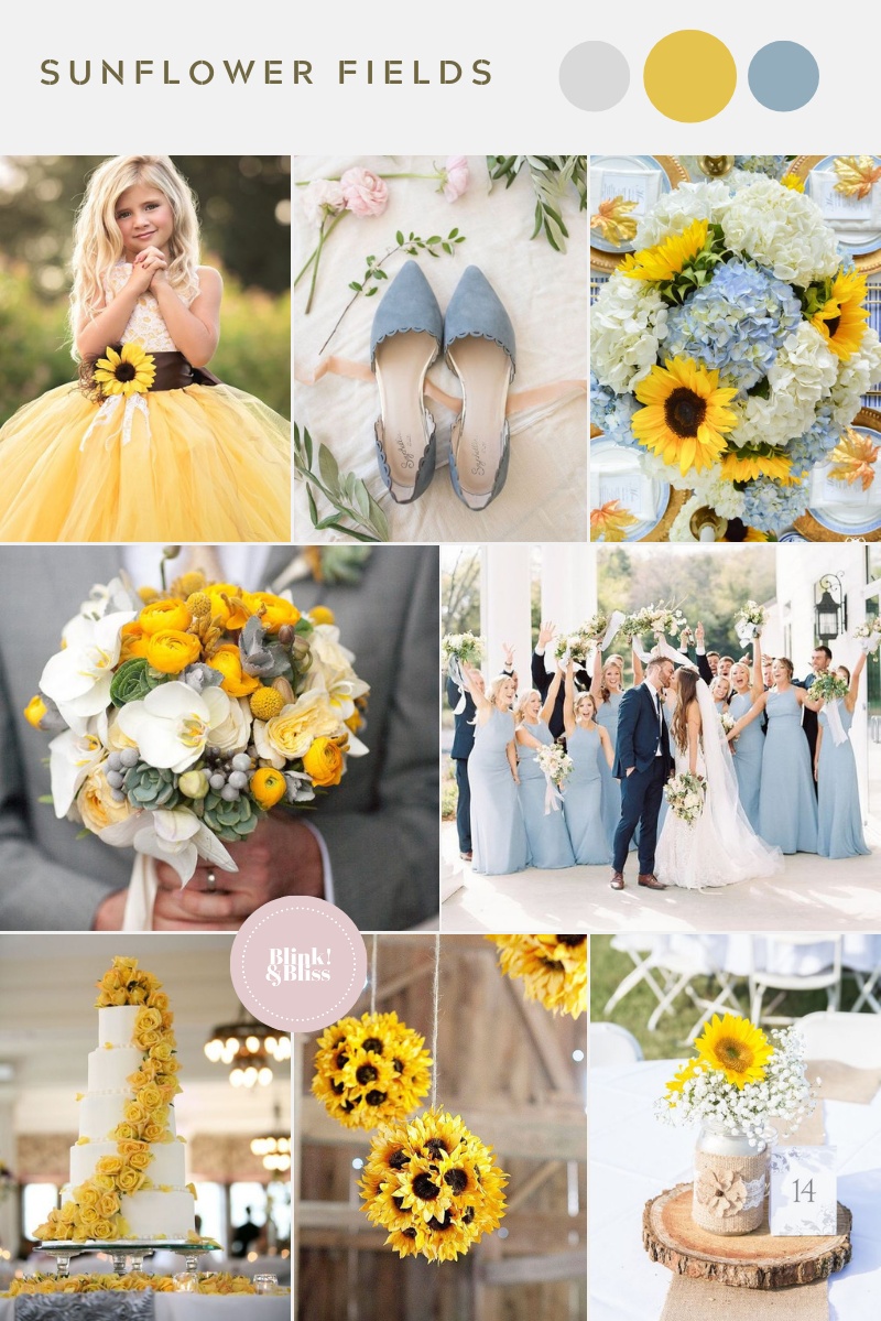 Top 10 Summer Wedding Color Palettes | Blink & Bliss -   18 wedding colors ideas