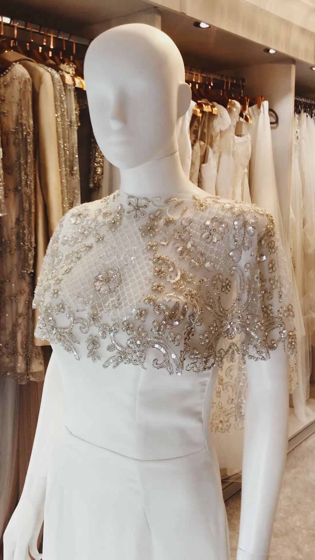 Lumiere capelet | GIBSON BESPOKE -   18 wedding Gown 2019 ideas