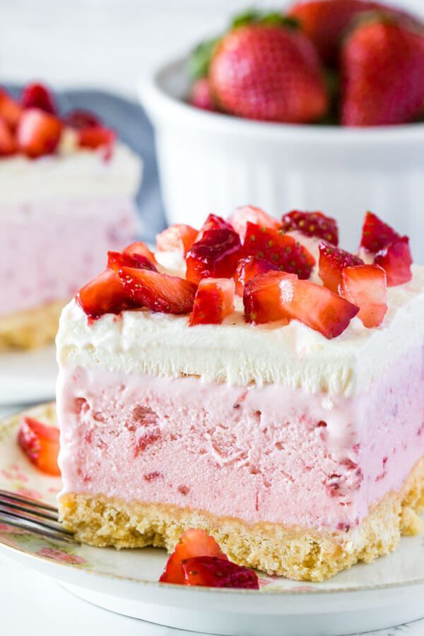 Strawberry Shortcake Ice Cream Cake -   20 cake Ice Cream summer ideas