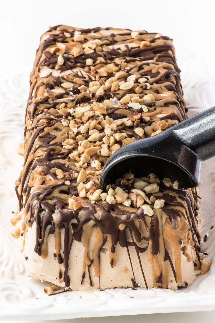Creamy Peanut Butter Ice Cream Cake ( Sugar-Free & Low Carb) -   20 cake Ice Cream summer ideas
