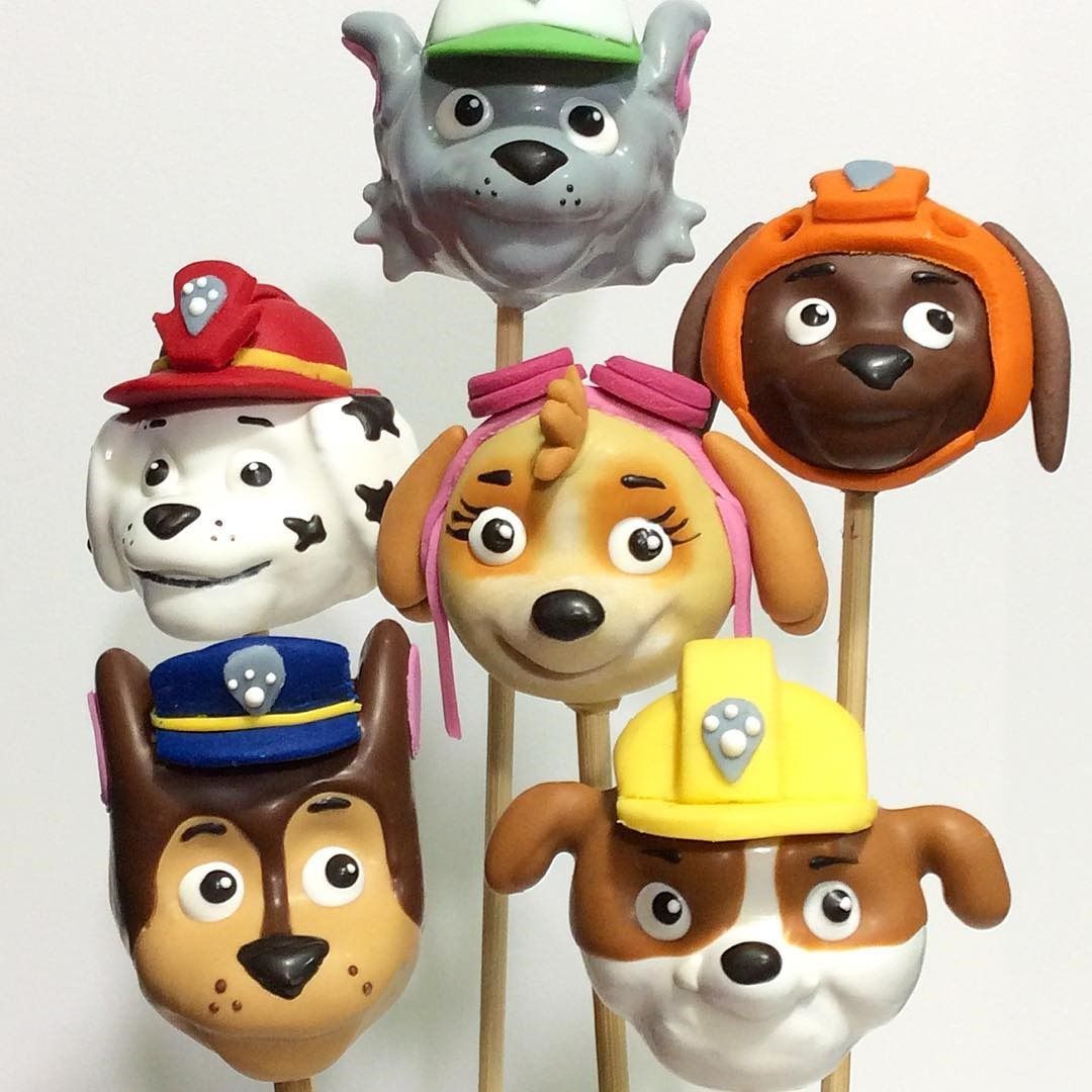 These PAW Patrol Cake Pops Are Here To Save The Day! -   12 cake Pops paw patrol ideas