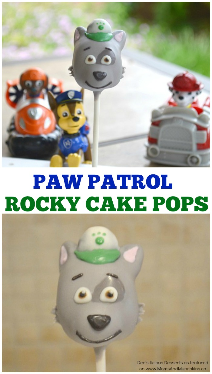 rocky paw patrol cake pops -   12 cake Pops paw patrol ideas