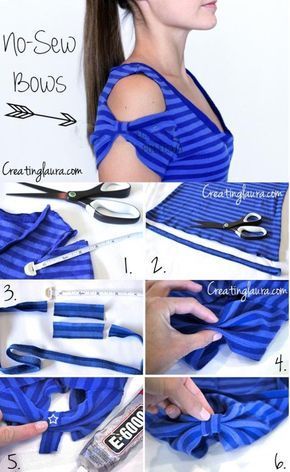 37 Awesomely Easy No-Sew DIY Clothing Hacks - LooksGud.in -   12 DIY Clothes For Women upcycle ideas