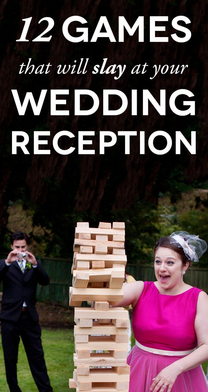Wedding Games to Make Your Reception Fun | A Practical Wedding -   12 wedding Games jenga ideas