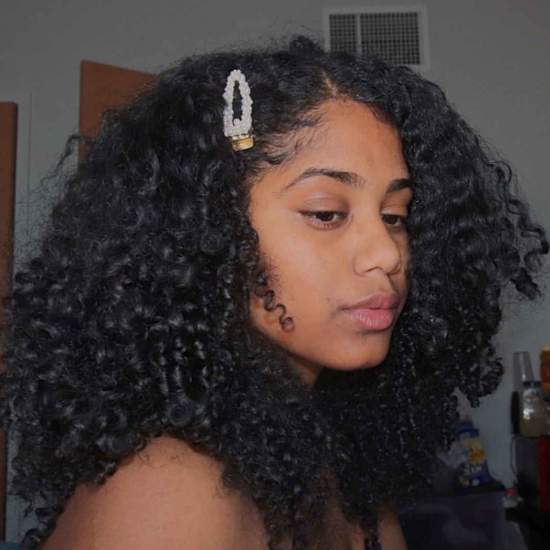 hair pin hairstyle -   13 hairstyles Black curls ideas