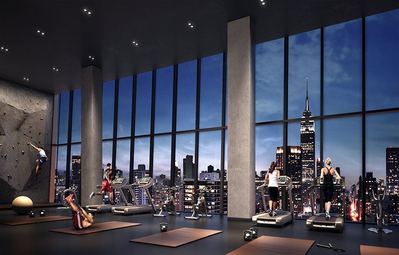 new york's most luxurious gyms and fitness centers -   14 fitness Center facade ideas