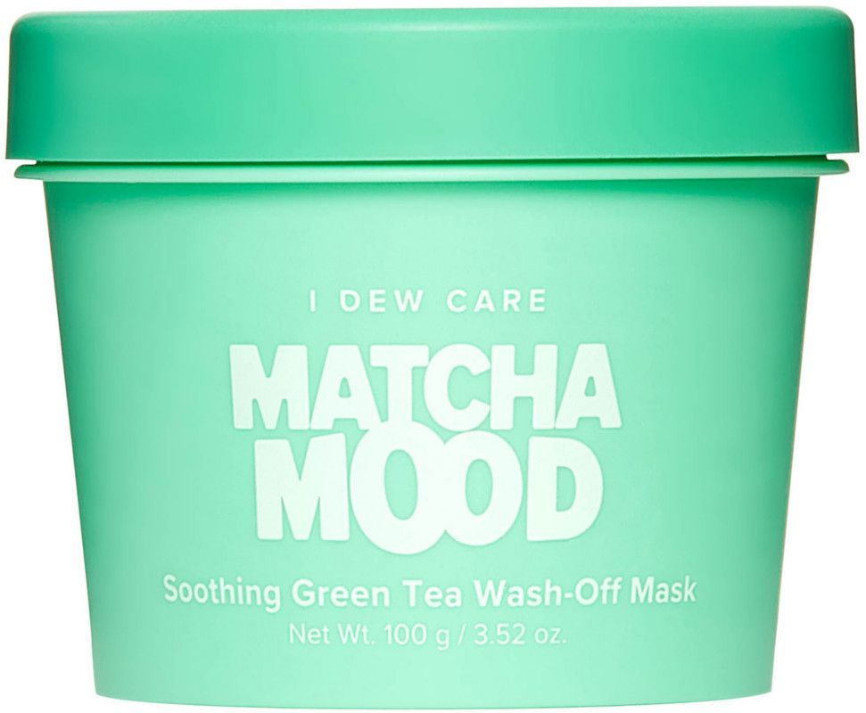 I Dew Care Matcha Mood Soothing Green Tea Wash-Off Mask | Ulta Beauty -   14 skin care Memes gift ideas