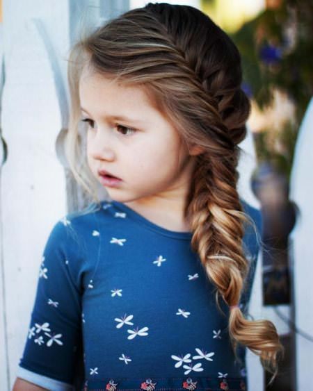 20 Simple Braids for Kids -   15 hair for girls ideas