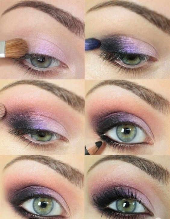 Easy Eye Makeup For Green Eyes | Makeup Tutorials Guide -   15 makeup Night at home ideas