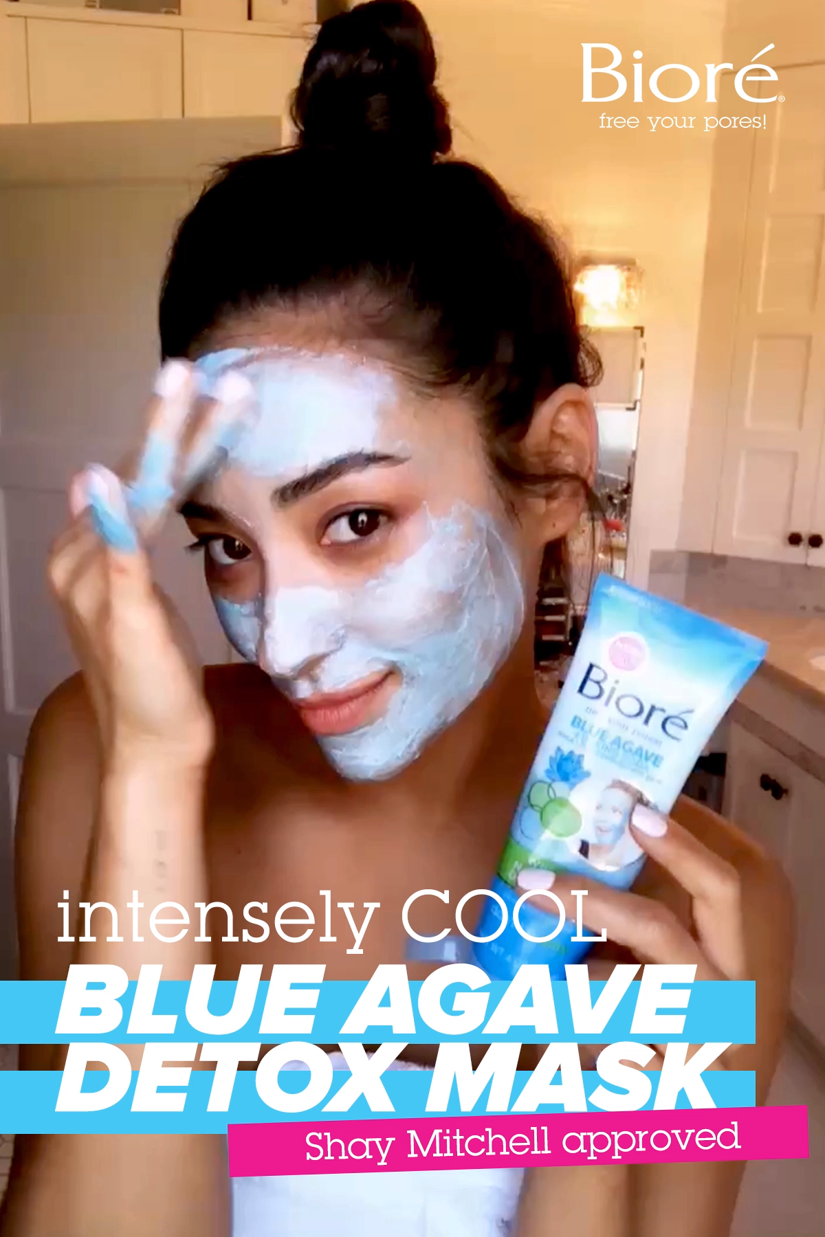 Shay Mitchell LOVES our Intense Blue Agave Whipped Detox Mask -   15 skin care Steps summer ideas