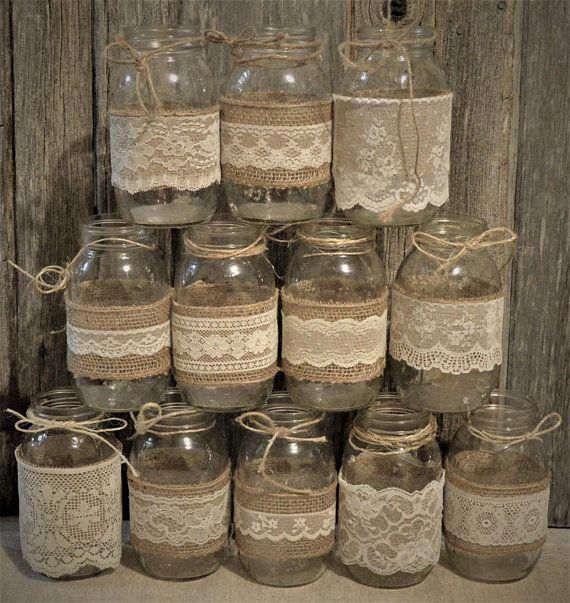 15 wedding Rustic mason jars ideas