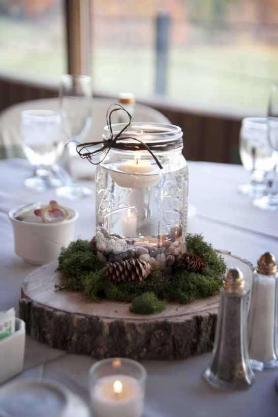 50 Rustic Wedding Decorations with Mason Jars - Amaze Paperie -   15 wedding Rustic mason jars ideas