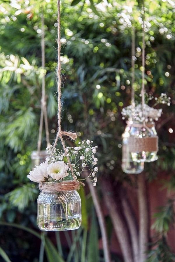20 Amazing Outdoor Garden Wedding Ideas on A Budget for 2020 -   15 wedding Rustic mason jars ideas