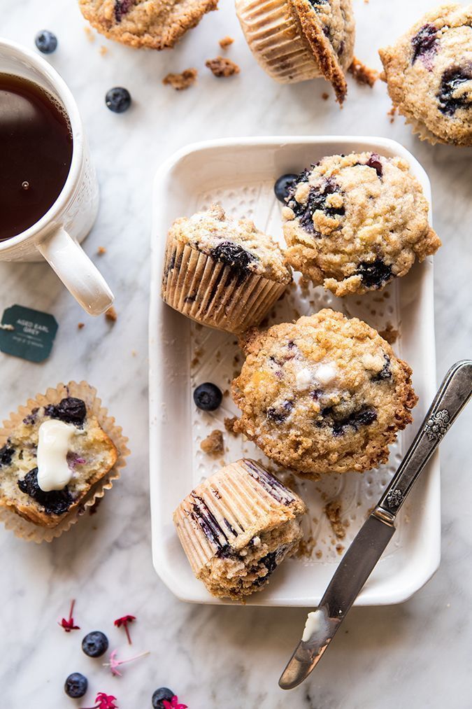 Recipe Box: Earl Grey Blueberry Muffins -   16 blueberry desserts Photography ideas