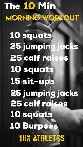 The 10 Minute Morning Workout -   16 fitness For Beginners motivation ideas
