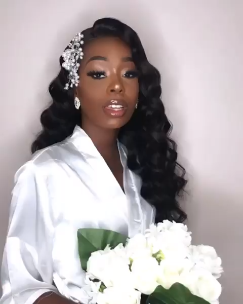 Stunning Bride -   16 hair Black wedding ideas