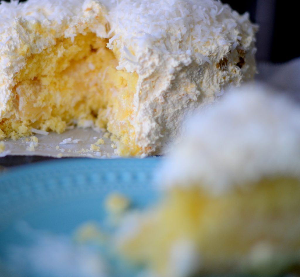 Pineapple Banana Cream Coconut Cake | Recipe | Craving4More -   17 cake Coconut mom ideas