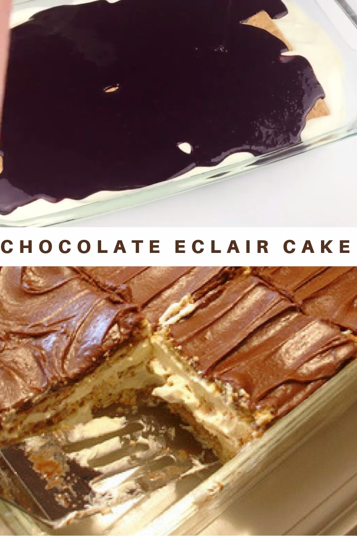 Easy Chocolate Eclair Cake Recipe -   17 desserts Pudding cool whip ideas