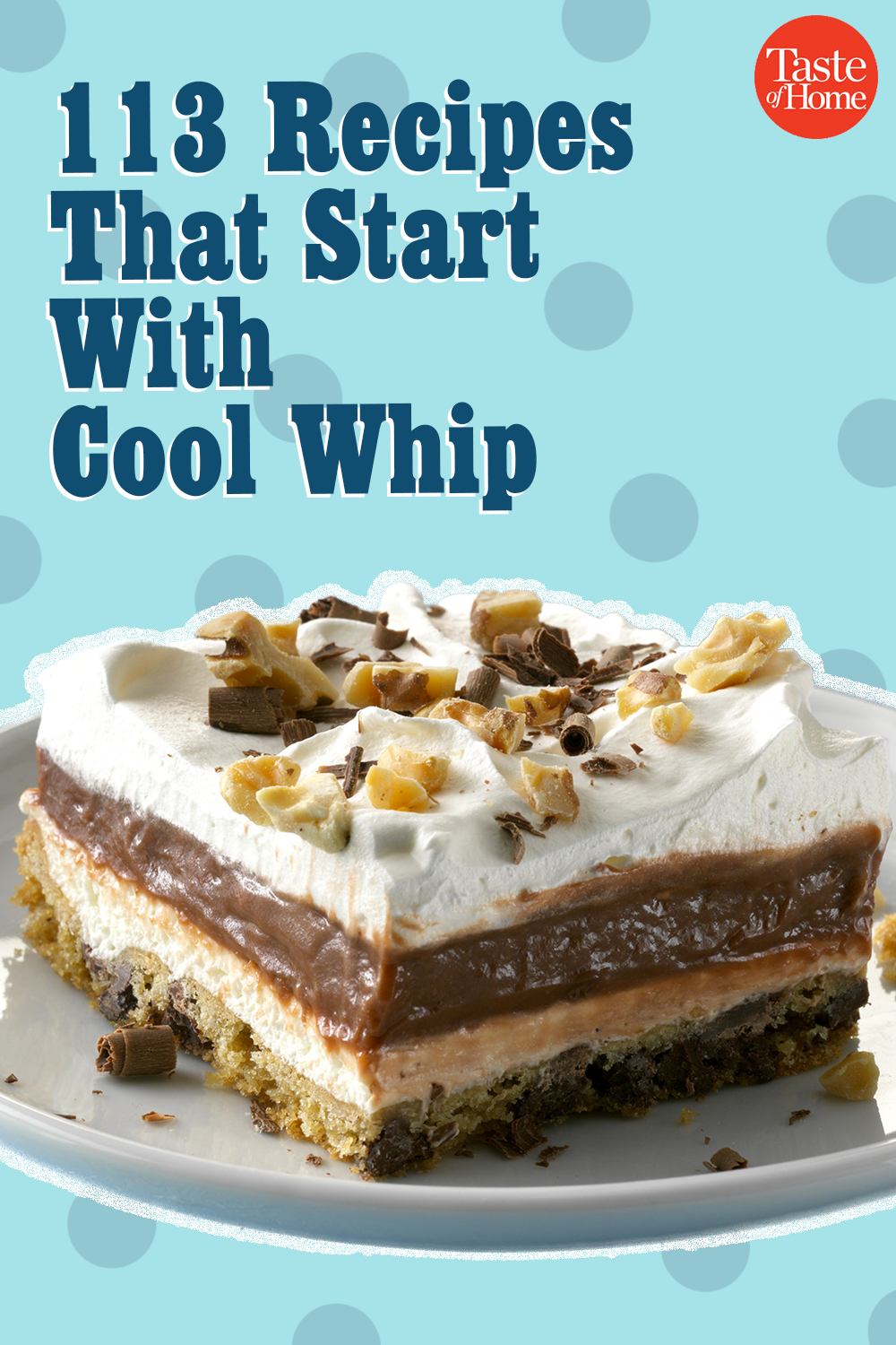 113 Recipes That Start With Cool Whip -   17 desserts Pudding cool whip ideas