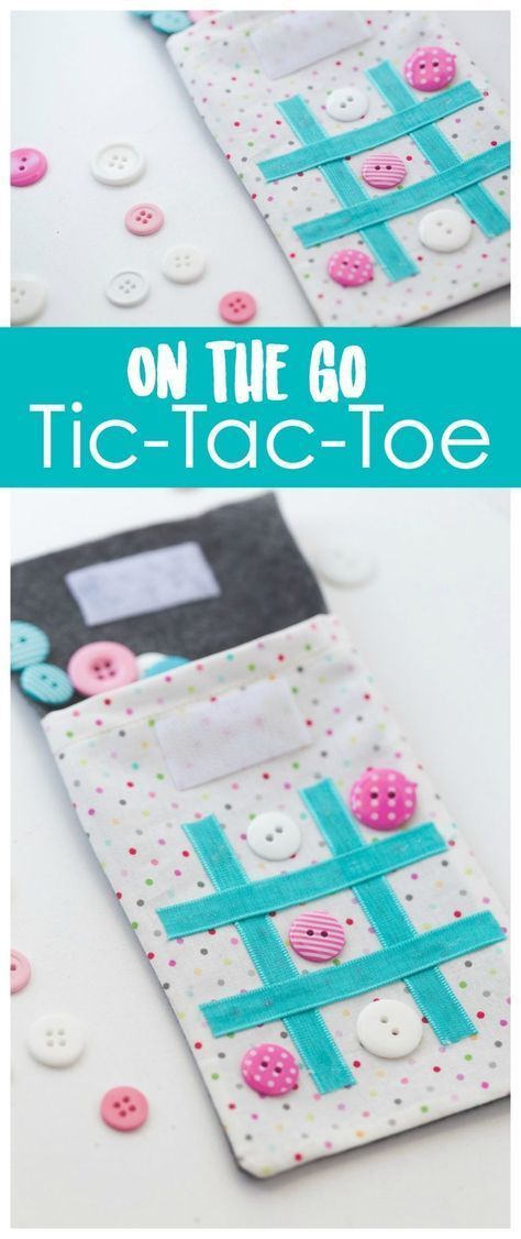 On the Go Tic Tac Toe Sewing Tutorial -   17 diy projects Sewing pictures ideas