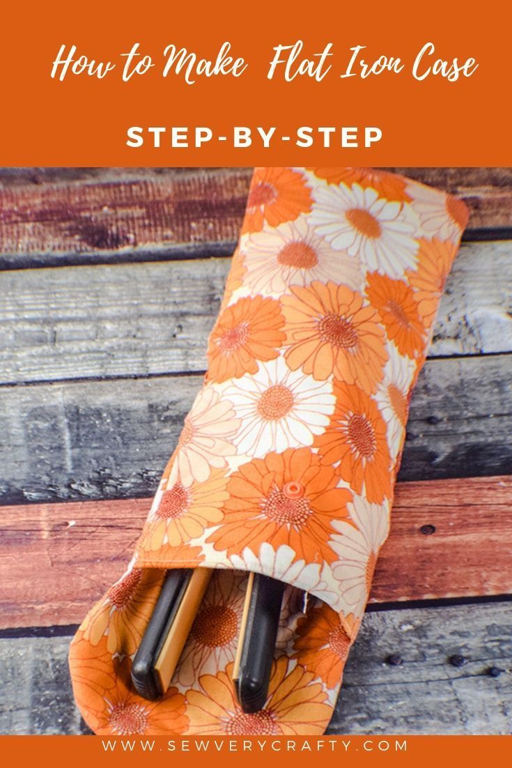 How to Make a Flat Iron Case -   17 diy projects Sewing pictures ideas
