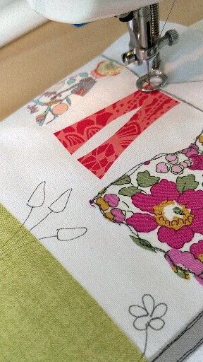 Freemotion machine embroidery by Helen Newton -   17 diy projects Sewing pictures ideas
