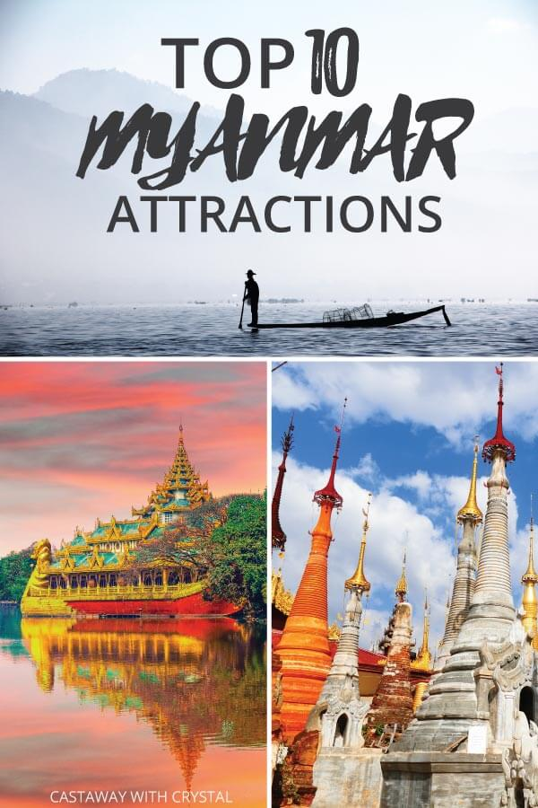 The Top 10 Myanmar Attractions (That'll Surely WOW You) | Castaway with Crystal -   17 unique holiday Destinations ideas