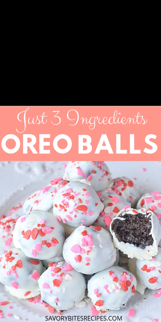 Best - 3 Ingredients - Oreo Balls! -   18 desserts Oreo 3 ingredients ideas