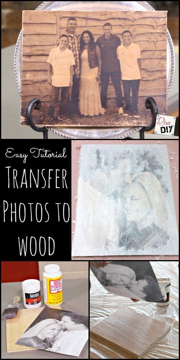 Photo Ideas:  How To Create a Wood Transfer With Ease -   18 diy projects Wedding photo transfer ideas
