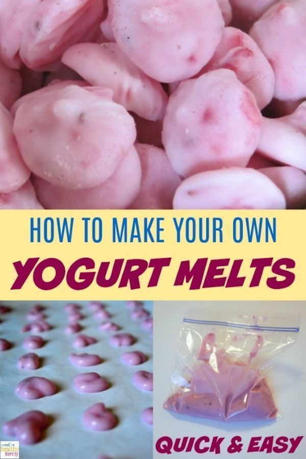 Homemade Yogurt Melts -   18 healthy recipes Snacks easy ideas