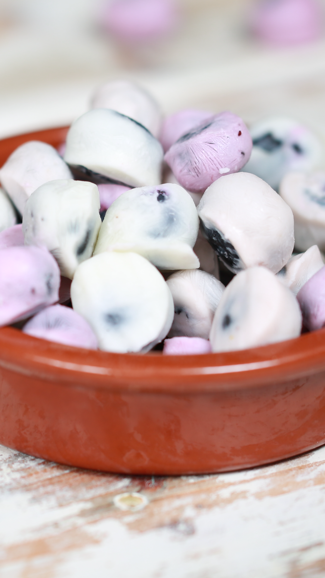 Frozen Yoghurt Blueberry Bites -   18 healthy recipes Snacks easy ideas