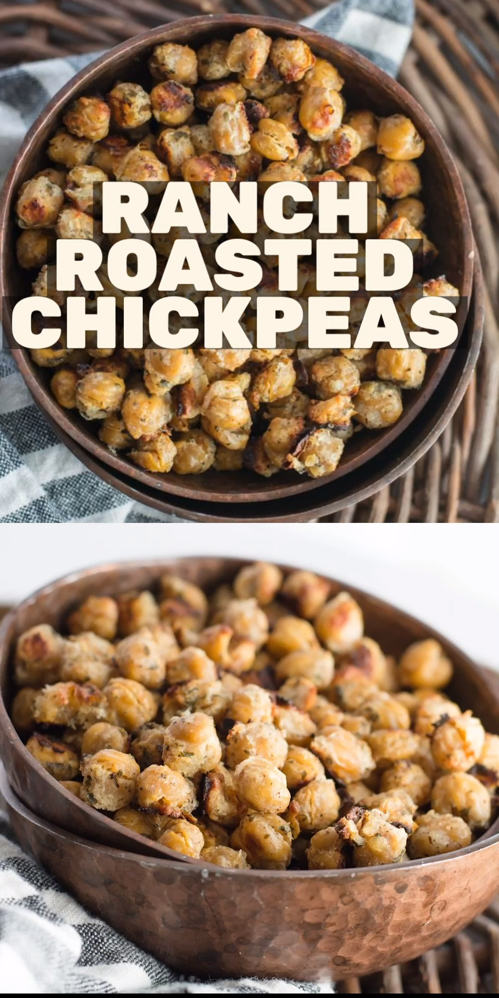 Ranch Roasted Chick Peas -   18 healthy recipes Snacks easy ideas