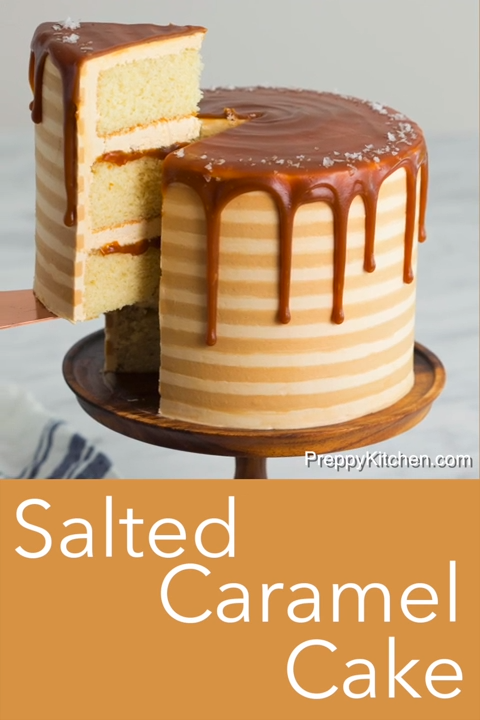 Salted Caramel Cake -   19 cake Recipes videos ideas