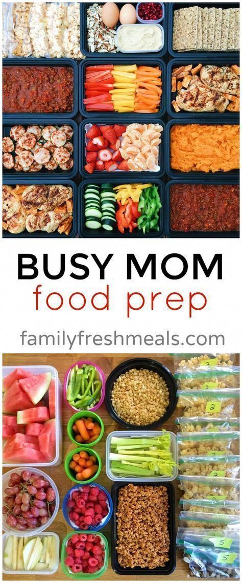 Busy Mom Food Prep -   19 healthy recipes Meal Prep families ideas