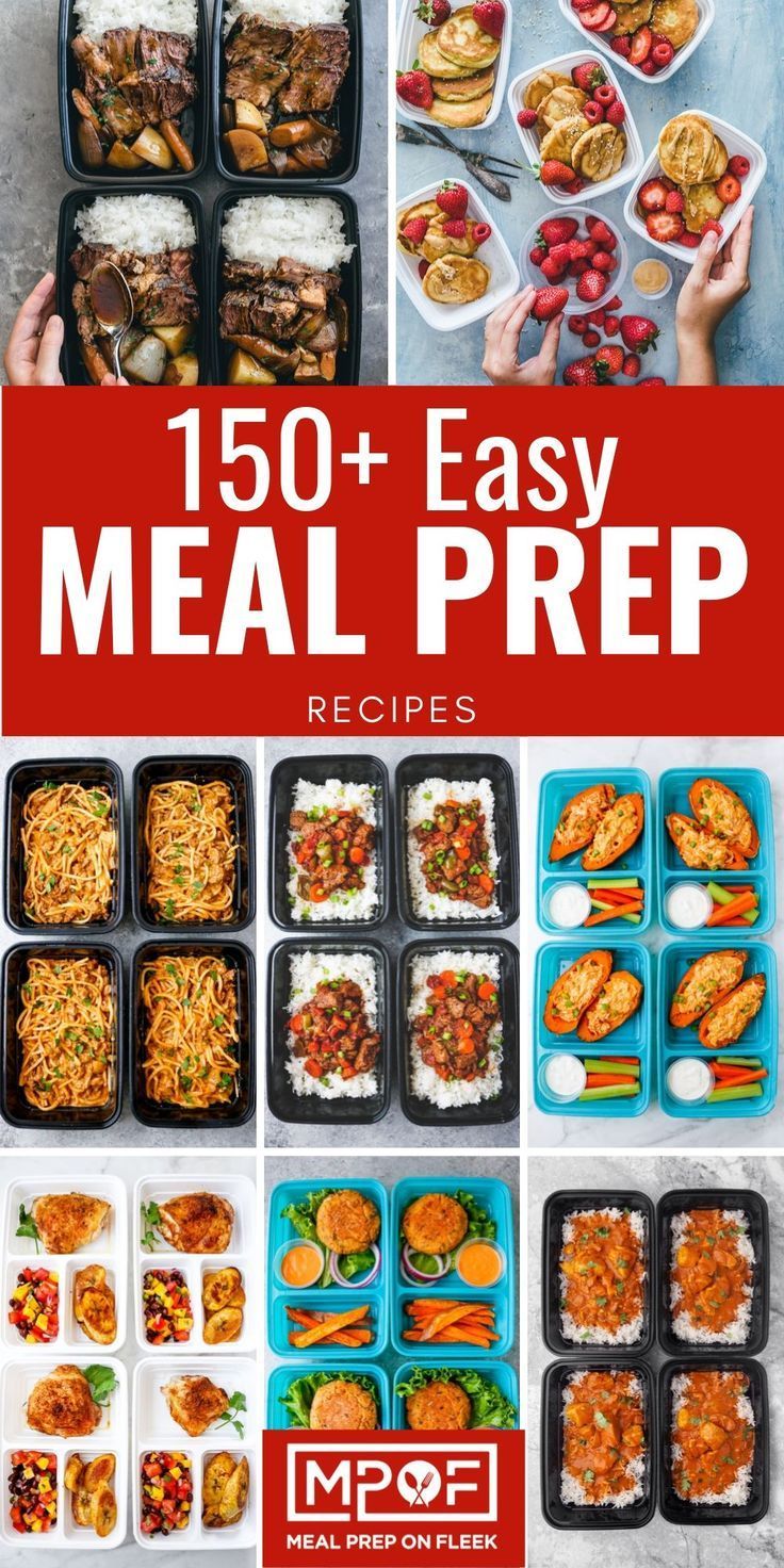 150+ Easy Meal Prep Recipes for Busy People -   19 healthy recipes Meal Prep families ideas