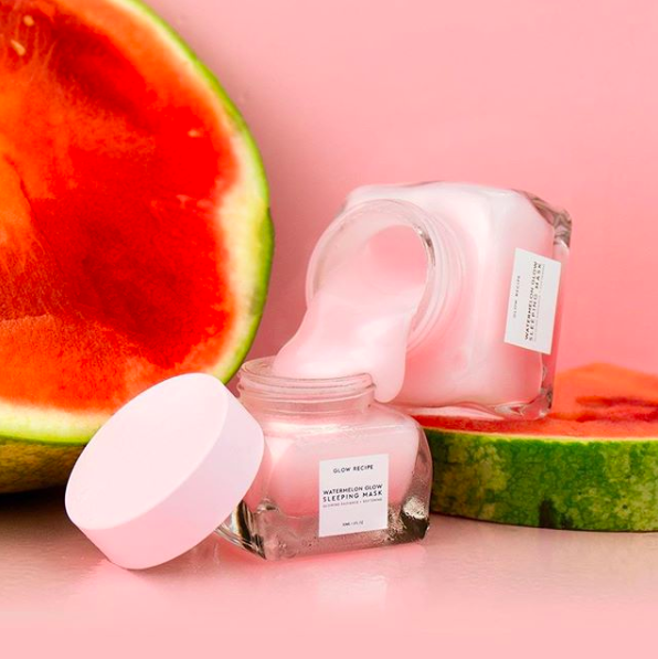 Watermelon Glow Sleeping Mask -   21 skin care Face sleep ideas