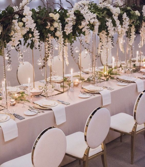 Wedding table decorations -   21 wedding Elegant decoration ideas