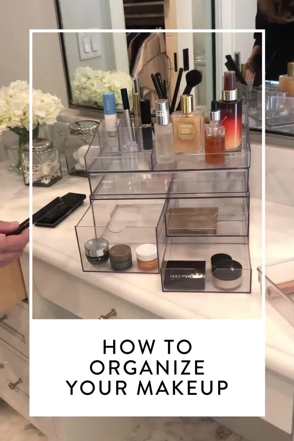 How to Organize Your Makeup -   22 makeup Organization videos ideas