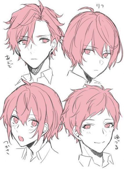 22 Ideas for design character male drawing tutorials - Male hairstyles drawing - abbey Blog -   8 hairstyles Drawing anime ideas