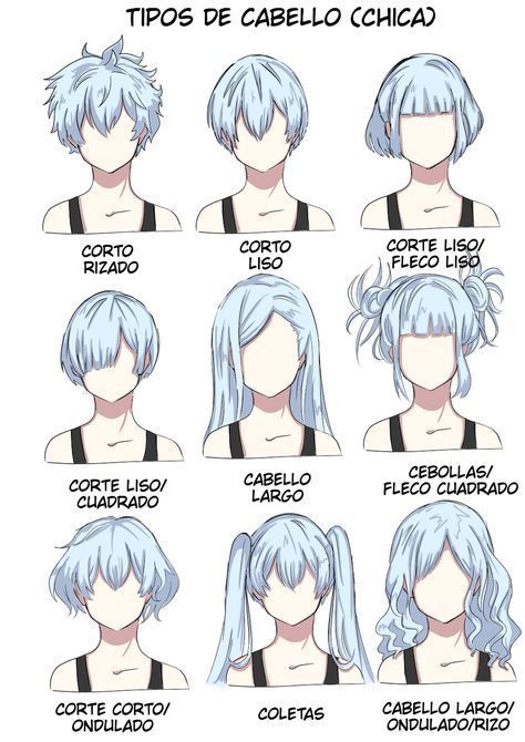 9 hairstyles Drawing easy ideas