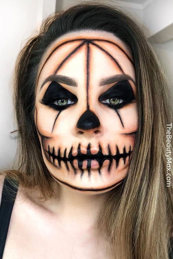 6 scary Halloween makeup and Diy costume ideas -   10 costume makeup Easy ideas