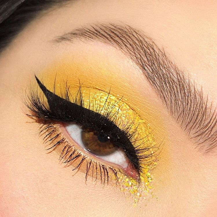 12 makeup Prom yellow ideas