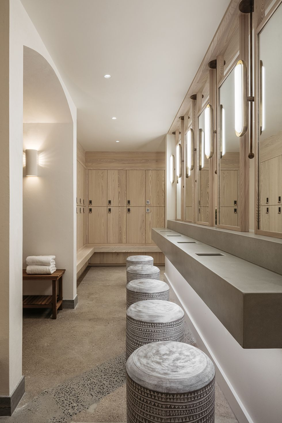 Inside NYC's Private New Wellness Club, THE WELL -   12 spa fitness Design ideas