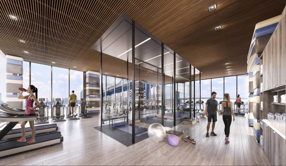 The 15 best gyms in NYC residential buildings | 6sqft -   12 spa fitness Design ideas