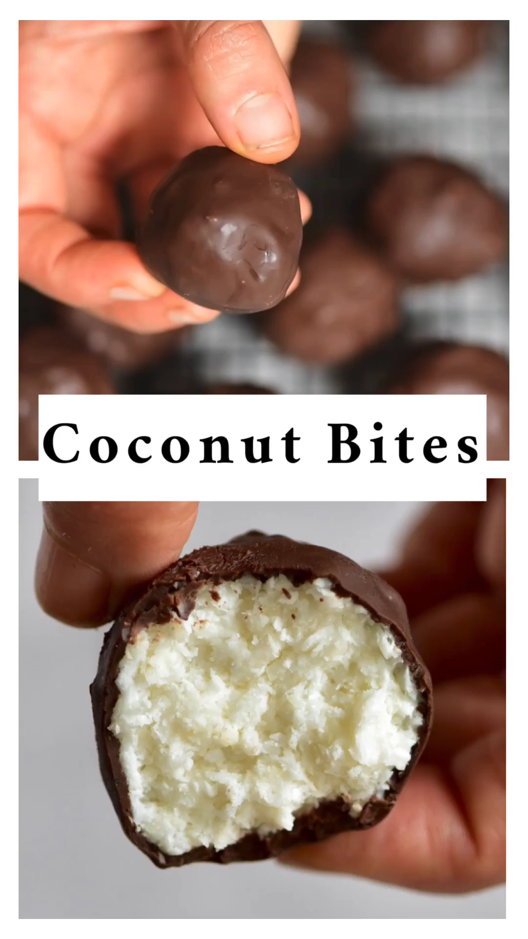 Coconut Bliss Bites -   13 diet Paleo 3 ingredients ideas