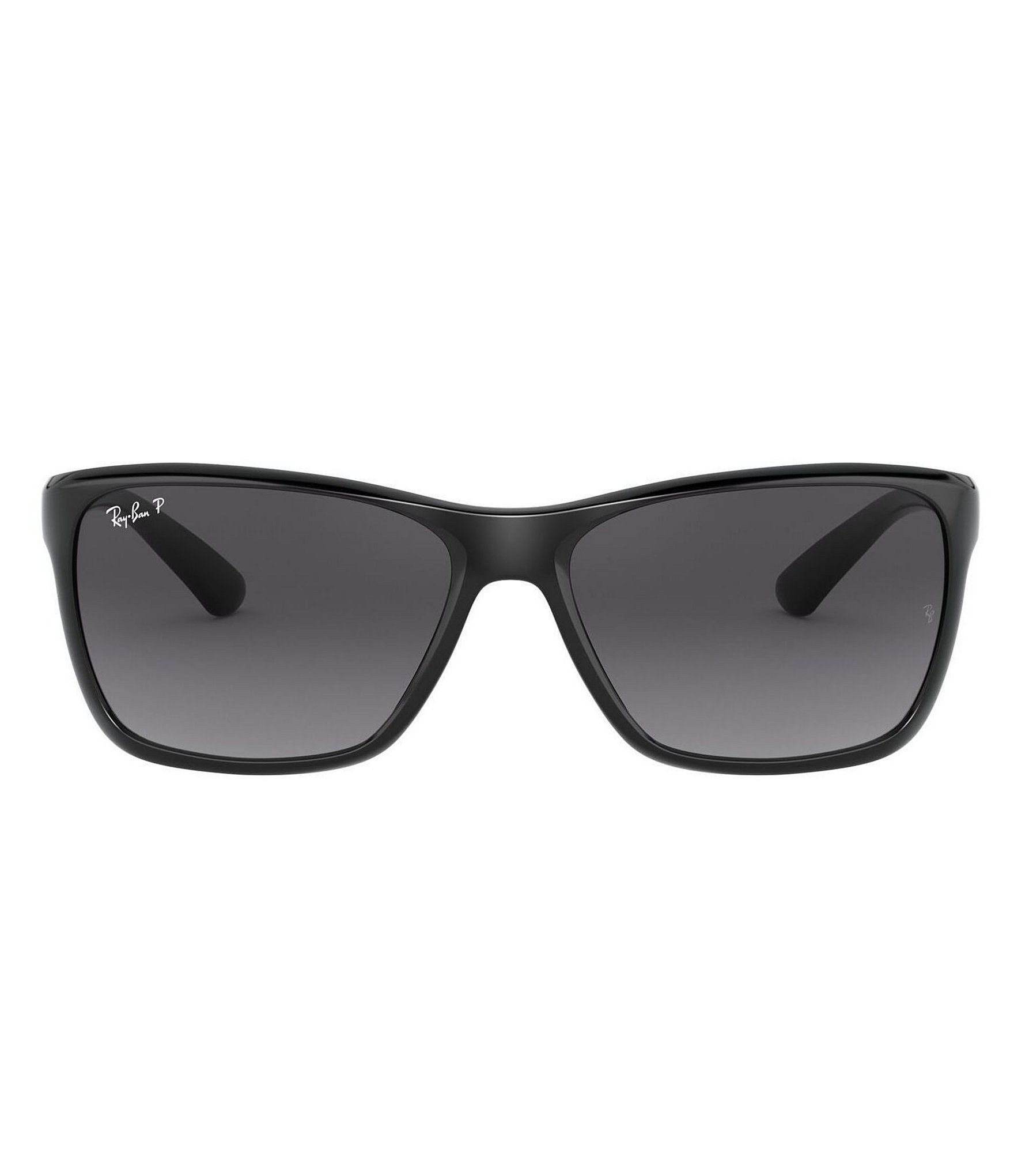 Ray-Ban RB4331 Square Polarized  61mm Sunglasses - Black -   13 dress Fashion ray bans ideas