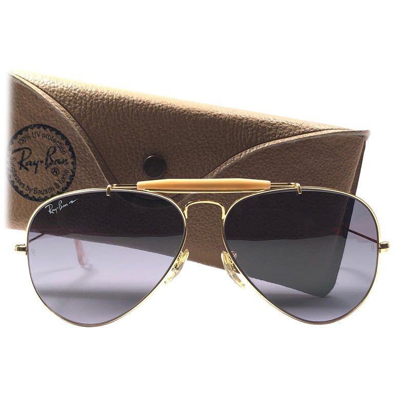 Vintage Ray Ban Outdoorsman 58mm G20 Grey Chromax Lenses B&l Sunglasses -   13 dress Fashion ray bans ideas