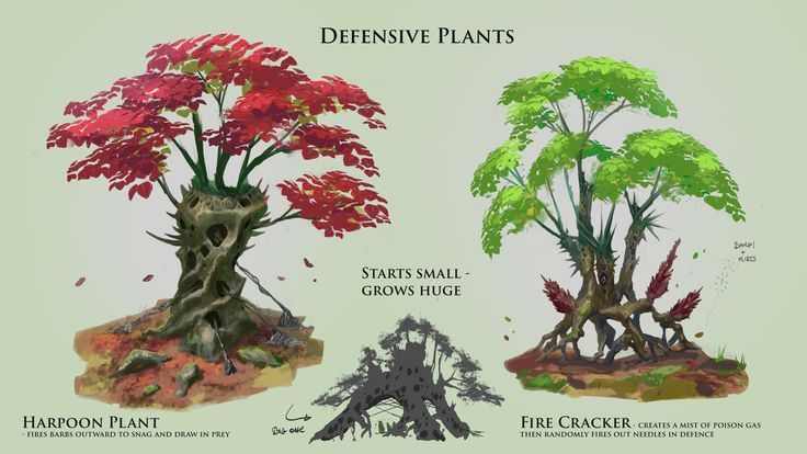 Fantasy Plant life, Neil Richards -   14 fantasy planting Art ideas