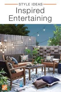 Inspired Entertaining -   14 garden design patio ideas
